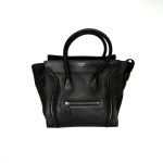 Celine Luggage Bag in Drummed Calfskin